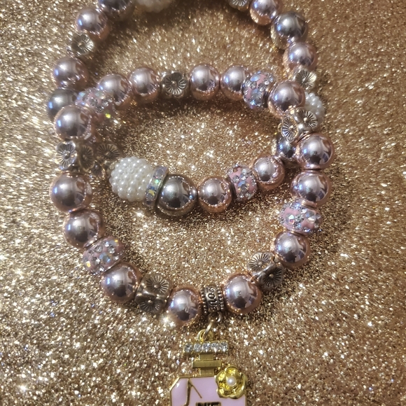 GORGEOUS DOUBLE-BRACELETS JUST IN TIME FOR MOM! ONE-OF-A-KIND!! - Picture 10 of 16